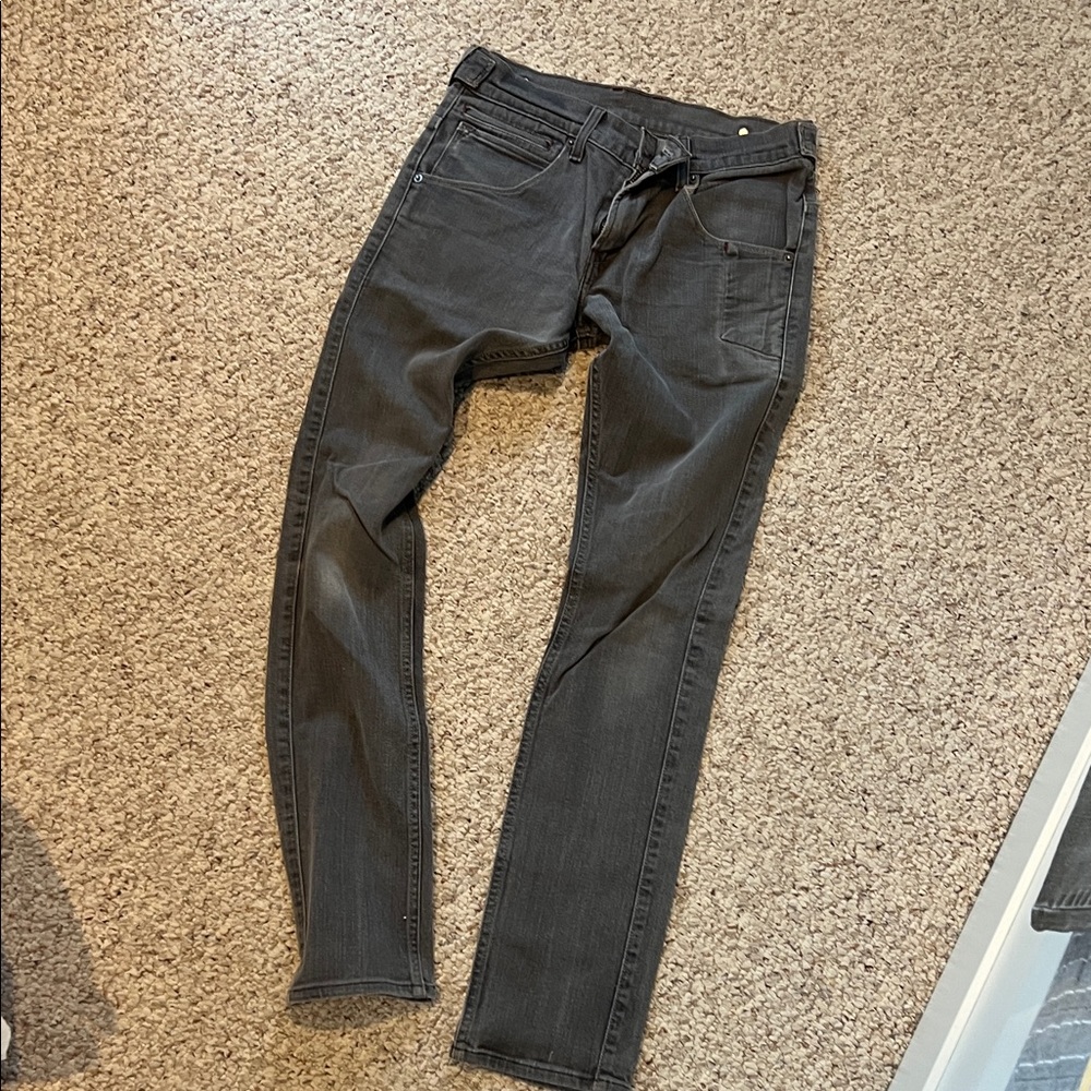 Levi's 511 Men's Grey Slim Jeans 31x32